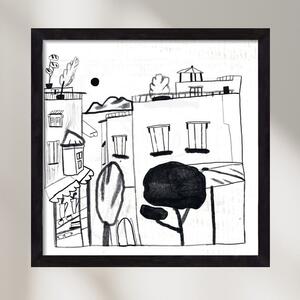 Tunis - falikép keretben | artbridge