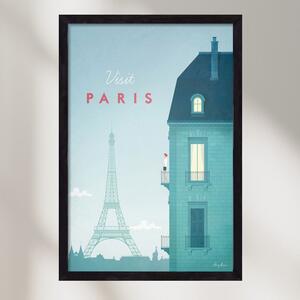 Paris Travel Poster - falikép keretben | artbridge