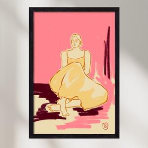 PINK DREAM - falikép keretben | artbridge