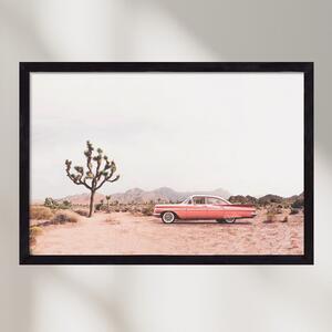 In the desert - falikép keretben | artbridge