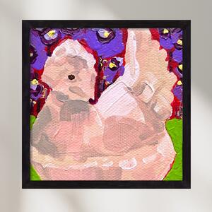 Mama Hen- picnic - falikép keretben | artbridge