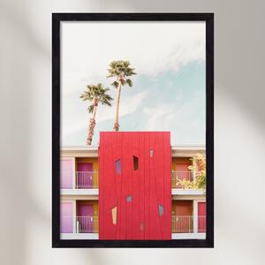 Colorful Palm Springs - falikép keretben | artbridge