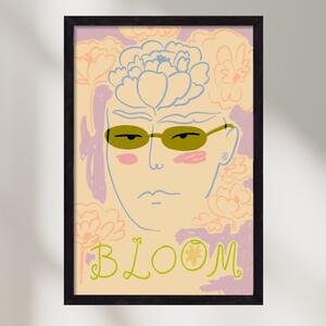 BLOOM - falikép keretben | artbridge