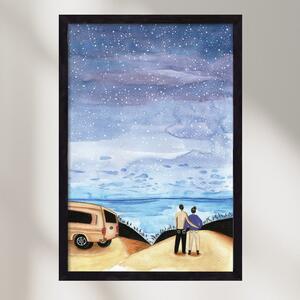 Roadtrip - falikép keretben | artbridge