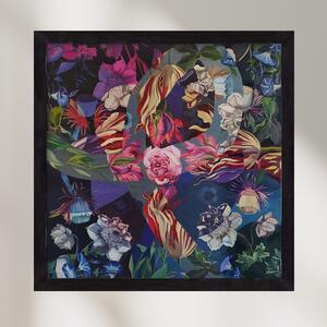 Flowers - falikép keretben | artbridge