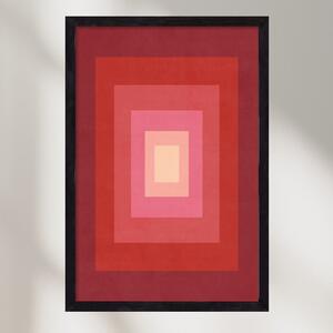 Rectangular Composition 011 - falikép keretben | artbridge