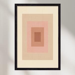 Rectangular Composition 05 - falikép keretben | artbridge