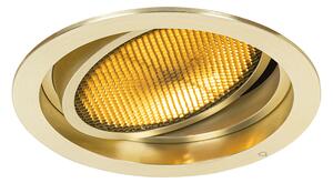Modern süllyesztett spotlámpa arany állítható - Coop 111 Honey