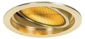 Modern süllyesztett spotlámpa arany állítható - Coop 111 Honey