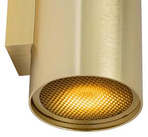 Design falilámpa arany kör alakú 2 fényes - Sab Honey