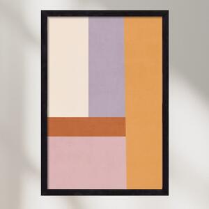 Composition of Geometric Shapes - Tfq02 - falikép keretben | artbridge
