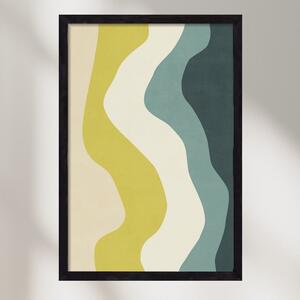 Abstract Beach- H01 - falikép keretben | artbridge