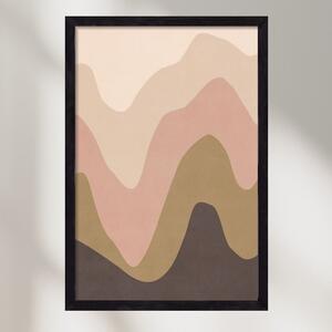 Abstract Beach- 04 - falikép keretben | artbridge