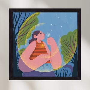 Free your mind - falikép keretben | artbridge