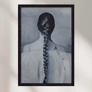 My hair - falikép keretben | artbridge
