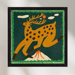 Magic deer - poszter keretben | artbridge