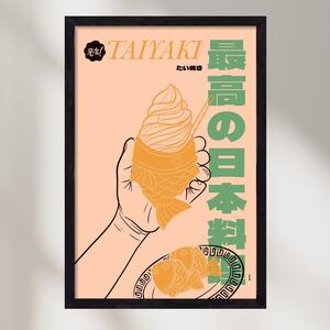 Taiyaki - falikép keretben | artbridge