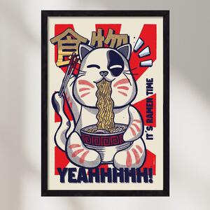 It's Ramen Time - falikép keretben | artbridge