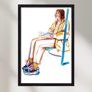 Buszon 1 - poszter keretben | artbridge