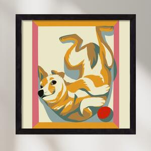 Rozi - falikép keretben | artbridge