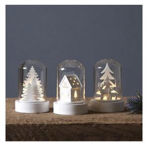 Eglo Eglo 410045 - KÉSZLET 3x LED Karácsonyi dekoráció KUPOL 1xLED/0,06W/1xCR2032 fehér EG410045