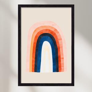 Over the rainbow - falikép keretben | artbridge