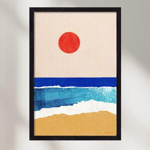 Ocean sunrise - falikép keretben | artbridge