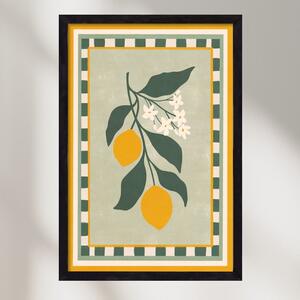 LEMON TWIG - 012 - falikép keretben | artbridge