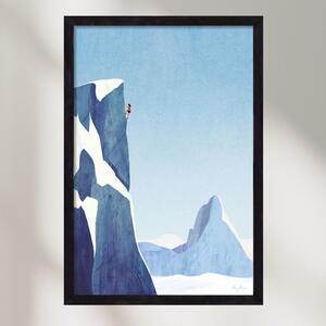 Mountain climb - falikép keretben | artbridge