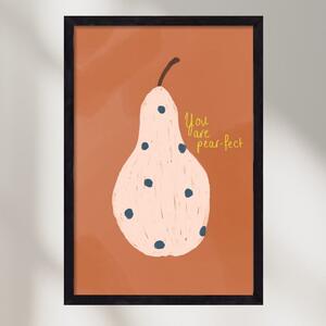 Pearfect - falikép keretben | artbridge