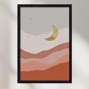 Bohemian Moon - falikép keretben | artbridge