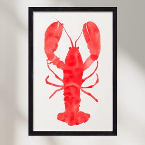 Lobster grace - falikép keretben | artbridge