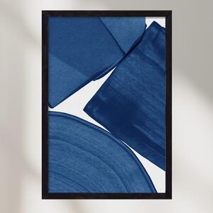 Modern Painting Blue II - falikép keretben | artbridge
