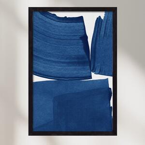 Modern Painting Blue I - falikép keretben | artbridge