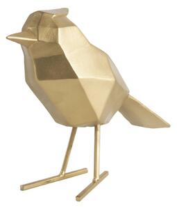 Bird szobor, arany, 24cm