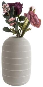 Terra váza, világosszürke, H30cm