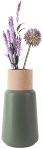 Craft cone váza, zöld