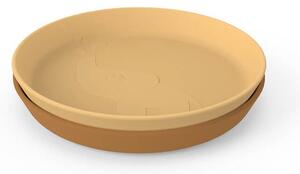Mustársárga gyerek tányér szett 2 db-os ø 18,5 cm Elphee - Done by Deer