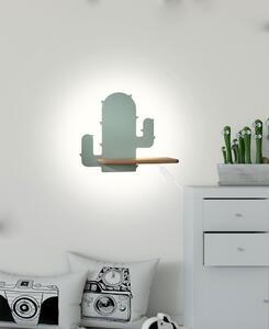Zöld gyerek lámpa Cactus – Candellux Lighting
