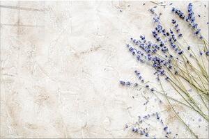 Üveg kép 100x70 cm Lavender – Wallity