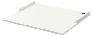 Fehér íróasztal modul 80x5 cm Dakota - Tenzo