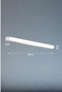 Ezüstszínű LED fali lámpa Baabe – Fischer & Honsel