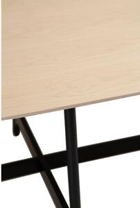 Étkezőasztal tölgyfa dekoros asztallappal 110x220 cm Ooid – DAN-FORM Denmark