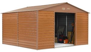 Lahti fém szerszámház 3.4 x 3.2 m Store Boss woodlike