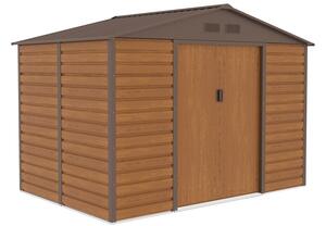 Lahti fém szerszámház 2.8 x 1.9 m Store Boss woodlike