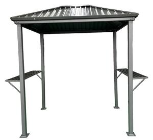 Terni 2 x 1.5m fém grillező pavilon Garden Point