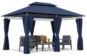 Tengerészkék Ibiza 3x4m Garden Point kerti pavilon 3x4m
