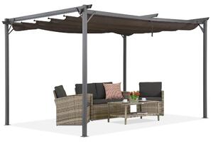 Barna La Palma 4x4m Garden Point terasz pergola