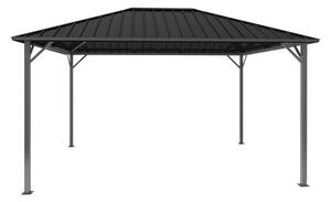 Garden Point Itaka 3x4 antracit színű kerti pavilon