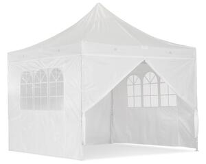 Fehér kerti party sátor Essen 3x3m oldalfalakkal Garden Point